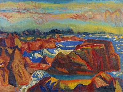 Sample artwork by Bruno Krauskopf (1892 - 1960), known for painting and graphic art - View similar artists and auction records