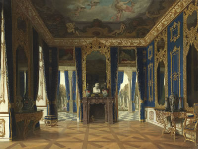 Prunkvolles Schloss-Interieur