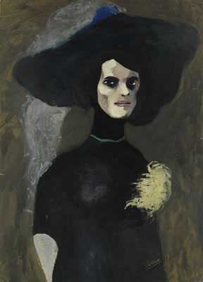 Sample artwork by Lorenzo Viani (1882 - 1936), known for figures, portraits, landscape painting, drawing, frescoes, woodcuts - View similar artists and auction records