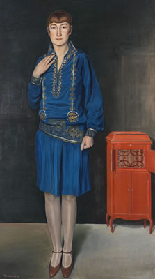 Meine Frau mit Grammophon. 1927.