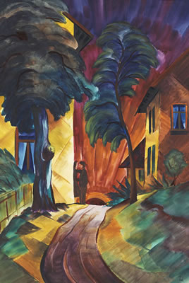 Sample artwork by Christian Arnold (1889 - 1960), known for landscape and figure paintings - View similar artists and auction records