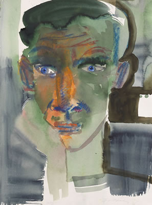 Portrait of Rainer Fetting: Self