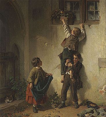 Der verlorene Ball, 1857. by Georg Friedrich Bischoff - Auction record, sale price, and art valuation. Compare with similar artists and explore comparable artworks.