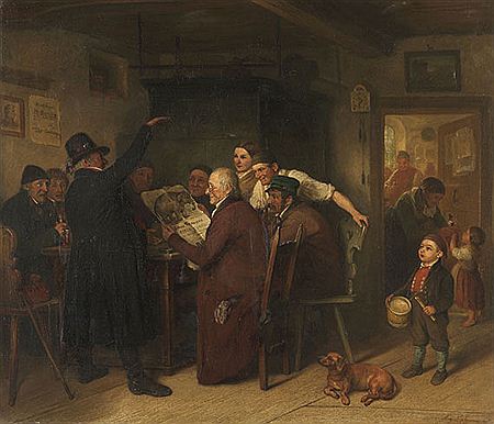 Der Zirkus kommt, 1880.