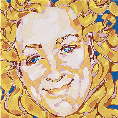 Serie von 3 Selbstporträts. 2004.