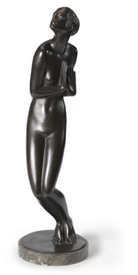 Die Grazie by Rudolf Zieseniss - Auction record, sale price, and art valuation. Compare with similar artists and explore comparable artworks.