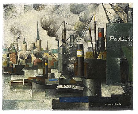 Dans le port de Rouen
