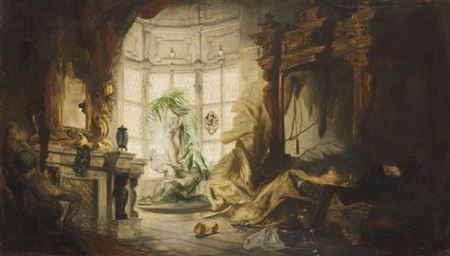 Interieur mit Tod Don Juans. by Karl Theodore Von Piloty - Auction record, sale price, and art valuation. Compare with similar artists and explore comparable artworks.