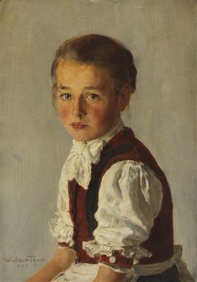 Sample artwork by Walter Thor (1870 - 1929), known for painting - View similar artists and auction records