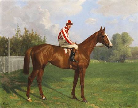 Titina mit Jockey Bernard Carlslake. 1907. by Richard Benno Adam - Auction record, sale price, and art valuation. Compare with similar artists and explore comparable artworks.