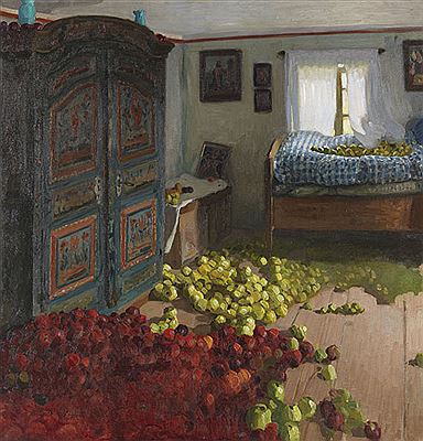 Die Apfelkammer by Reinhold Max Eichler - Auction record, sale price, and art valuation. Compare with similar artists and explore comparable artworks.
