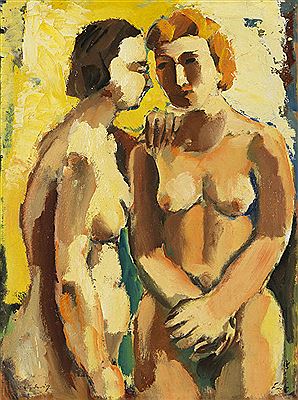 Sample artwork by Friedrich Ludwig (1895 - 1970), known for expressionist painting - View similar artists and auction records