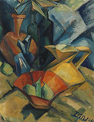 Stillleben mit Krug. 1920