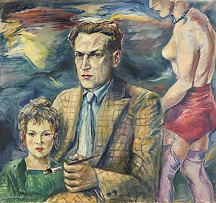 Selbstbildnis II (mit Jacke), 1931 by Kurt Weinhold - Auction record, sale price, and art valuation. Compare with similar artists and explore comparable artworks.