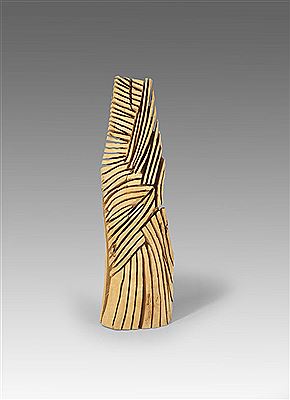 Multicut Column III. 2001 by David Nash - Auction record, sale price, and art valuation. Compare with similar artists and explore comparable artworks.