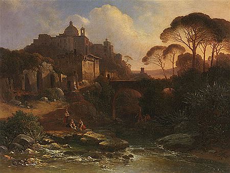 Ariccia. 1836.