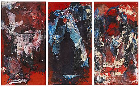 Triptychon, 1964 by Fred Thieler - Auction record, sale price, and art valuation. Compare with similar artists and explore comparable artworks.