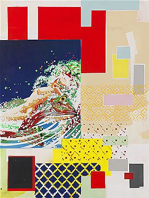 1 and 1/2 Door of Pulp Fiction with Candy Cone Suprematism, 2008