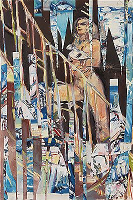 Akt auf einer Treppe, 1996