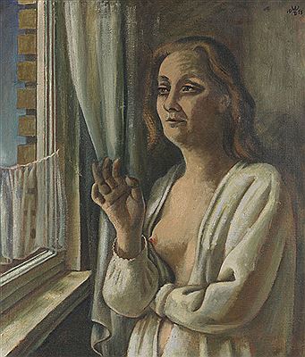 Frau am Morgen (Am Fenster), 1923