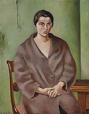Sitzende junge Frau, 1923