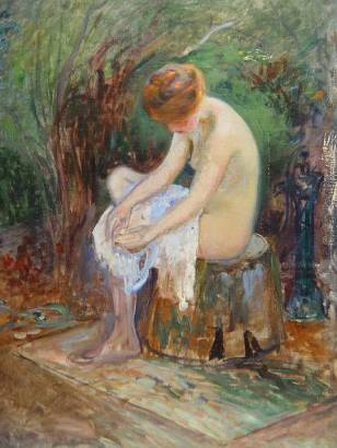 Nude in Garden