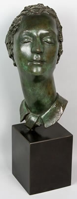 Female head by Kahlil Gibran - Auction record, sale price, and art valuation. Compare with similar artists and explore comparable artworks.