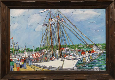 Spirit of Massachusetts by Henry Kaplan - Auction record, sale price, and art valuation. Compare with similar artists and explore comparable artworks.