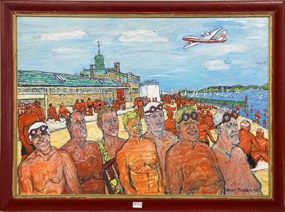 L Street Brownies, South Boston by Henry Kaplan - Auction record, sale price, and art valuation. Compare with similar artists and explore comparable artworks.