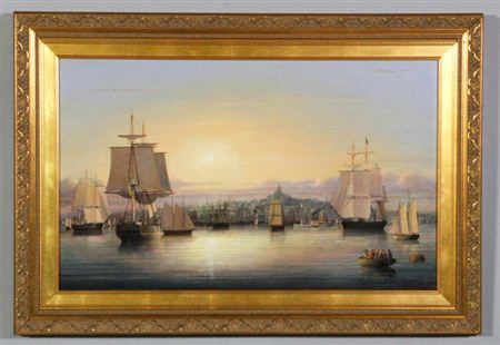 Ships in Boston Harbor