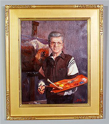 Portrait of Jack Jones: Self-portrait