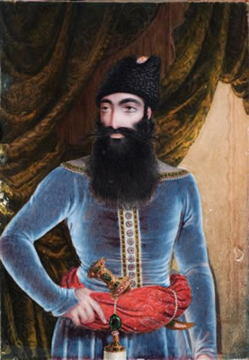 PORTRAIT DU PRINCE HÉRITIER ABBÂS MIRZÂ QÂJÂR, ANGLETERRE