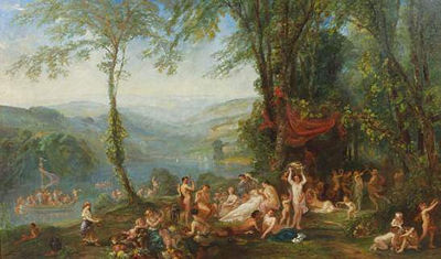 Les rives enchantées by Paul Huet - Auction record, sale price, and art valuation. Compare with similar artists and explore comparable artworks.