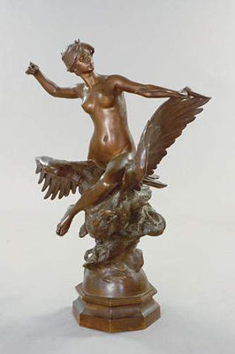 DIANE CHEVAUCHANT UN AIGLE by Georges Bareau - Auction record, sale price, and art valuation. Compare with similar artists and explore comparable artworks.