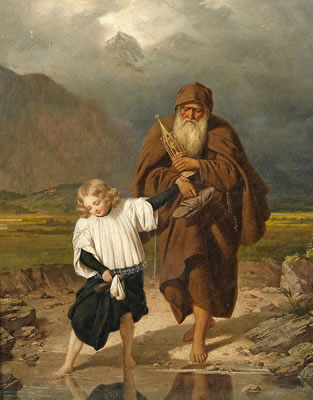 "Der Messner von einem Knaben durchs Wasser geleitet" by Eduard (Wilhelm Eduard) Daege - Auction record, sale price, and art valuation. Compare with similar artists and explore comparable artworks.