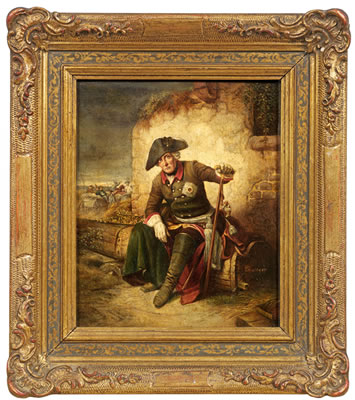 König Friedrich der Große nach der verlorenen Schlacht von Kolin 1757 by Johann Richard Schwager - Auction record, sale price, and art valuation. Compare with similar artists and explore comparable artworks.