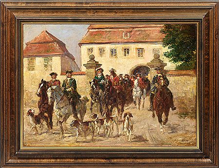Sample artwork by Anton Hoffmann (1863 - 1938), known for painting and illustrations - View similar artists and auction records