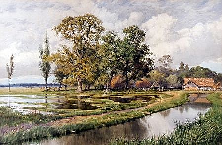 Oulton, Near Lowestoft by Charles Harmony (CH) Harrison - Auction record, sale price, and art valuation. Compare with similar artists and explore comparable artworks.