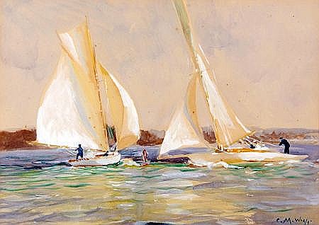 Yacht Racing on the Broads