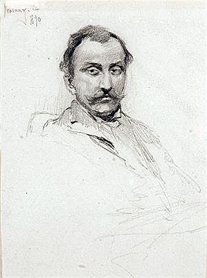 Portrait of Charles John Watson: Self-portrait
