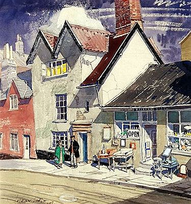 Sample artwork by James Fletcher Watson (1913 - 2004), known for painting - View similar artists and auction records