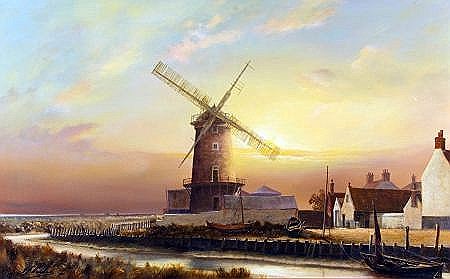 Sample artwork by Alan J Canham, known for painting - View similar artists and auction records