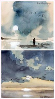 Sample artwork by Hugh Brandon-Cox (1917 - 2003), known for landscape painting - View similar artists and auction records
