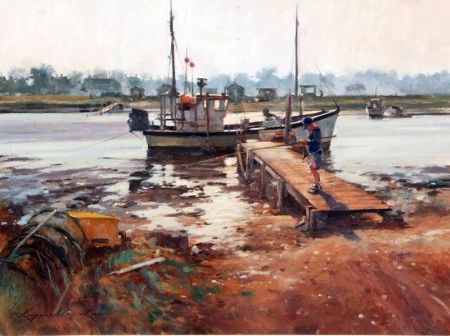 Baiting Up - Blackshore, Southwold