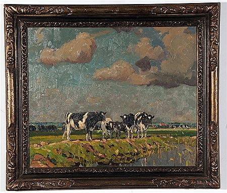 Cows on the Marshes