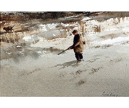 "Wildfowler" by Philip Gardner - Auction record, sale price, and art valuation. Compare with similar artists and explore comparable artworks.