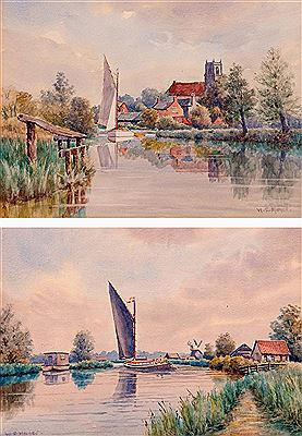Sample artwork by William Edward Mayes (1861 - 1952), known for painting - View similar artists and auction records