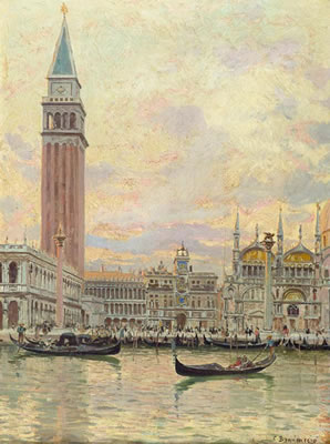 St. Mark's Square by Carlo Brancaccio - Auction record, sale price, and art valuation. Compare with similar artists and explore comparable artworks.