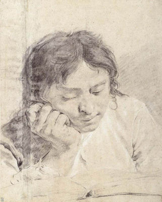Young man reading