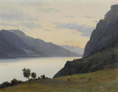 Abend am Walensee